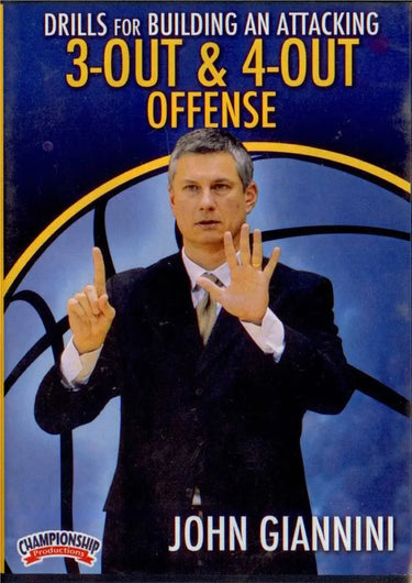 Drills For Building At Attacking 3 Out & 4 Out Offense by John Giannini Instructional Basketball Coaching Video